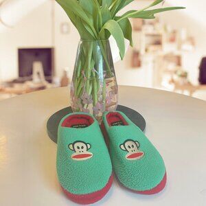 Vintage Paul Frank Women's Small Slippers (Size 5-6)